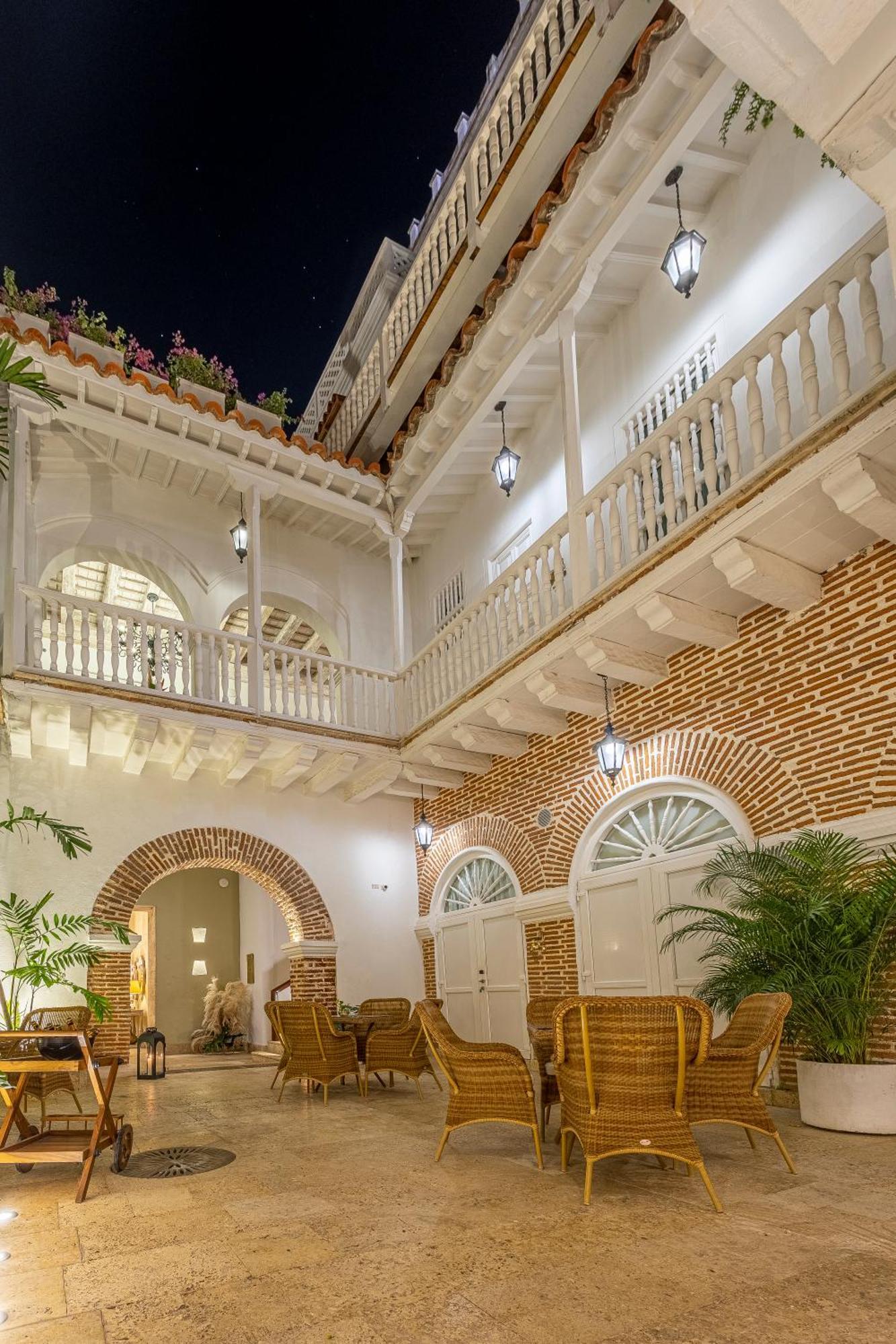 Hotel Casa Del Gobernador Cartagena Exterior foto